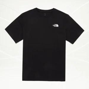 노스페이스 공식브랜드관 공식 NT7UR08A 남성 코튼 베이직 반팔 티셔츠BLACK 1214515