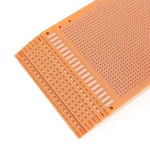 PCB 프로토타입 구리 만능기판 PCB 보드 범용 브레드보드 단면 인쇄 회로 기판 9x15cm 5 개