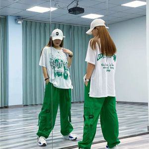 스트리스 의상 재즈 세트 방송댄스복 팬츠 비보이 모던 그룹