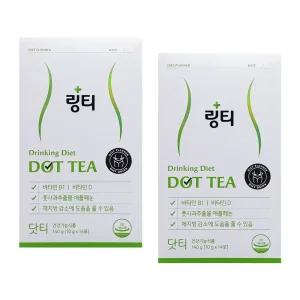 링티 닷티 10g x 14포 2박스 (총28포/4주분) 다이어트 사과맛