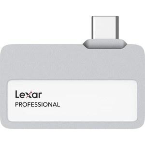 [미국배송] LEXAR 1TB 프로페셔널 GO 휴대용 SSD APPLE 4K 60FPS PRORES 최대 1050MB/S USB 3.2 2세대 러기드 IP65 울트라콤팩트 IPHONE 15/16과 호환 외장 SSD(LSL400X001T-RNSNU) 지원