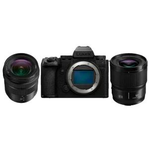 BS 파나소닉 정품 루믹스 DC-S5M2X KGD (S5 II X) S 20-60mm +S 50mm F1.8 더블렌즈 KIT 구매시정품배터리