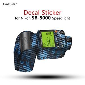 니콘 호환 SB-5000 플래시 데칼 스킨 보호대 SB 5000 랩 커버 필름 스피드 라이트 스티커