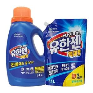 유한젠 산소표백제 1.4L + 리필 1.1L /액체형