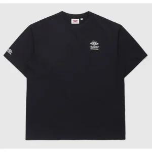엄브로 HBL 더블 다이아 로고 프레쉬 반팔 티셔츠 UQ221CRS63 BLK0 WHT0
