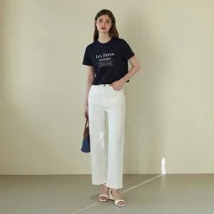 [BEIGE]릴렉스 롱 데님 팬츠 PQ7DP202