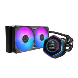 쿨러마스터 MASTERLIQUID 240 ATMOS II LCD (블랙)
