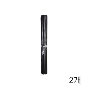 [HH7] 푸르미 쓰레기용 검정 비닐봉투 40L 약50매X2개 봉지