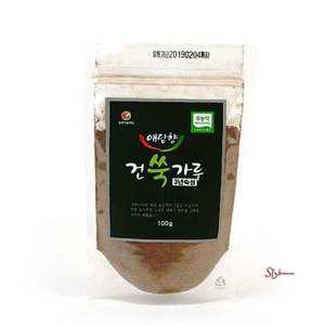 쑥가루 사자발약쑥 강화도 100g 분말vwx543