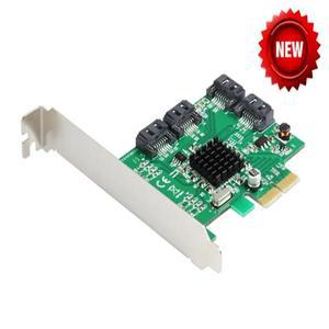 쿼드 SATA III 포트 RAID PCI-e X2 카드 하이퍼듀오 4 6Gbps 3.0 SSD HDD PCIe RAID0 RAID1 RAID10 내장