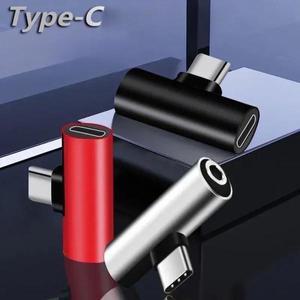 Type-C 3.5mm 잭 변환기 이어폰 오디오 어댑터 케이블아날로그 신호 휴대폰용 헤드폰 Aux 케이블 C