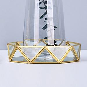 (17.5cm 뷰티미러 골드) 소품트레이 액세서리 보관함