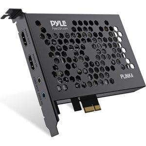 Pyle 라이브 게이머 HDMI 4K 레코드 스트림 캡쳐카드