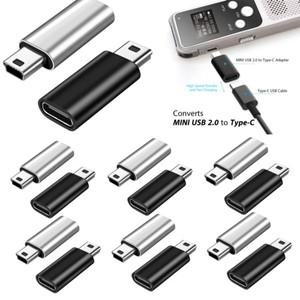 1~10PCS 미니 USB 유형 C 어댑터 5 핀 남성 MP3 카메라 용 데이터 전송 커넥터