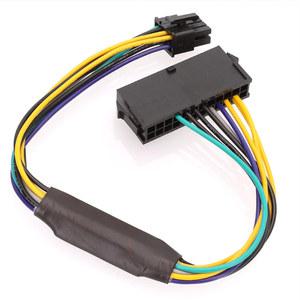 ATX PSU POWER LOGIC 공급 장치 케이블 어댑터 DELL OPTIPLEX 3020 3046 5040 7020 7040 T 700 변환 와이어 용 24 ~ 8 핀 커넥터