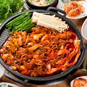 [100%국내산 오리] 남한산성 명물 오리주물럭 (양념/간장) 600G + 600G / 5~6인분