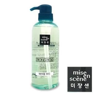 미쟝센 스타일케어 프로페셔널 스트롱홀드 헤어젤 500ml 미장센 대용량 헤어잴 숏커트용 하드세팅력 산뜻하