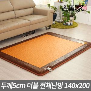온돌가 전기매트 럭셔리 당초문양 더블 전체난방 140x200 전기장판 온수매트