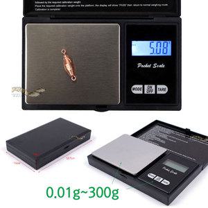 가정용 초정밀 전자저울 (0.01-300g 고급형블랙) 낚시