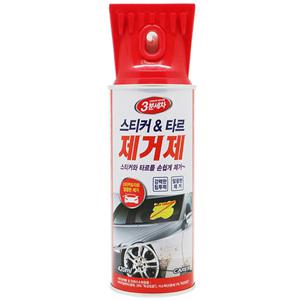 카렉스 3분세차 스티커 타르제거제 얼룩 접착제 오염물 딱지 주차위반스티커