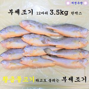 서진수산 부세조기 12마리 3.5kg 한박스
