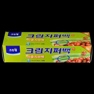 크린랩 크린지퍼백(이중지퍼백)대 25cmx30cm 20매