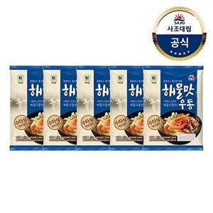 [사조대림][사조대림] 대림선 해물맛우동 212g x5개
