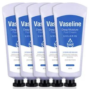 C2Y 바세린 딥 모이스춰 풋크림 휴대용 60ml 5개 / 발각질케어