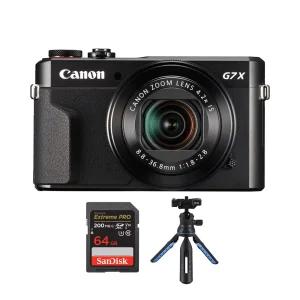 캐논 PowerShot G7X Mark II 파워샷+SD 64GB+ 슬릭 3X4 멀티포드 패키지 ok