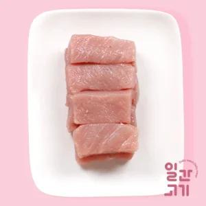 (일간고기)(냉장)무항생제 한돈 등심 장조림용 500g