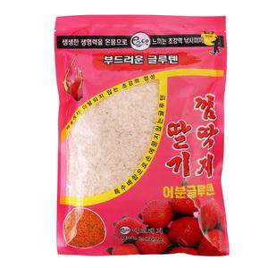 에코레져 어분 글루텐 껌딱지 딸기 부드러운 떡밥 낚시 미끼
