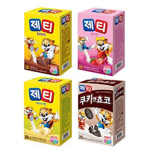 DD 제티 분말4종 340g 20개입 초코 딸기 택1