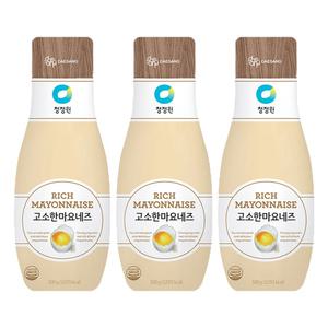청정원 고소한 마요네즈 300g, 3개