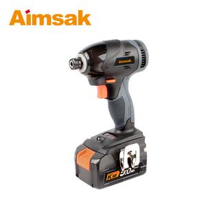 아임삭 18V 충전 임팩 드라이버 세트 BL18M60 5.0Ah, 배터리 2개 충전기 케이스
