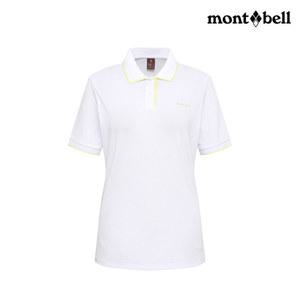 몽벨 여성 배색 카라 티셔츠_MW3GBWOH23