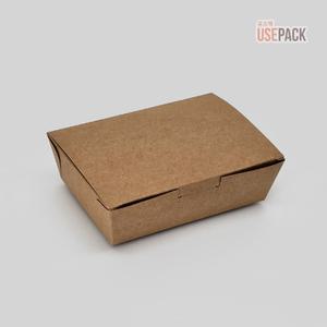 종이도시락 꼬마김밥 양면 크라프트 50개