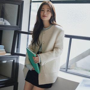 [온앤온] 캐시미어 클래식 라운드넥 자켓 NMW3WJA41