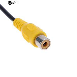 AV 인 비디오 케이블 어댑터 2.5mm 잭 수 플러그 RCA 암 GPS 및 후면 카메라 액세서리