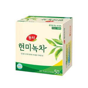 동서 현미 녹차 현미녹차 차 (50티백)