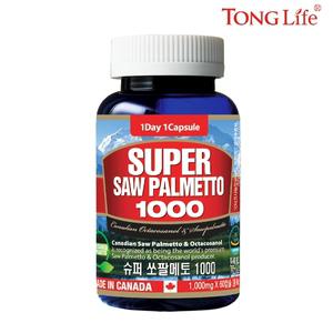 통라이프-슈퍼 쏘팔코사놀1000-2개월-쏘팔메토전립선건강+지구력증진도움1병