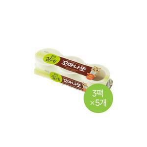 풀무원 꼬마나또 SET (버터간장 소스) (3팩x5개) 건강식 웰빙 도시락 발효 간편식 혼밥