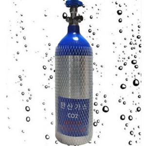 3.4리터 붐베 탄산가스통 수초이탄 이산화탄소 Co2 고압용기