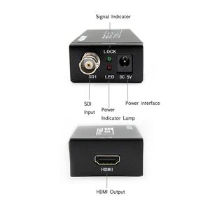 HD SDI to HDMI 오디오 변환기 어댑터 카메라 모니터용 5V 전원 포함 3G