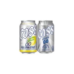 카스제로 355ml + 카스제로 레몬스퀴즈 330ml 논알콜음료 맥주맛