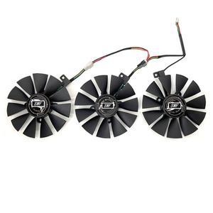 새로운 87MM T129215SU AS GTX 980 Ti R9 1060 그래픽 카드 냉각 팬