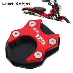 혼다 CT125 CT 125 2019-2023 오토바이 액세서리 CNC 킥스탠드 풋 사이드 스탠드 익스텐션 패드 지지대 플