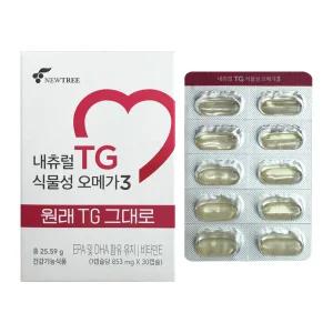 뉴트리 내츄럴 TG 식물성 오메가3 853mg x 30캡슐 1개 / 써클