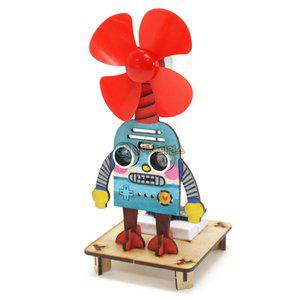 [상아사이언스]AI 아두이노 코딩 인공지능 선풍기(1인용 포장) 물체감지 센서 만들기 키트 초등 방과후