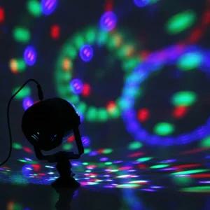 렛츠파티 USB 리모컨 사운드인식 미러볼 조명/파티/LED/가정용/생일용/여행용/이벤트용/축제용/파티용/행사