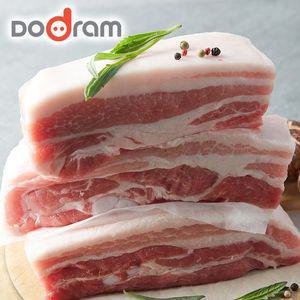 [도드람한돈] 냉장 통 삼겹살 구이용 500g